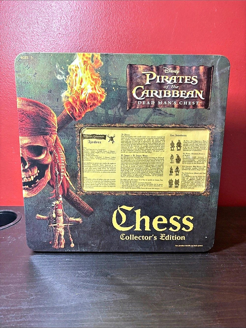 Disney Pirates of the Caribbean Dead Man's Chest Chess Collector's Edition Chess